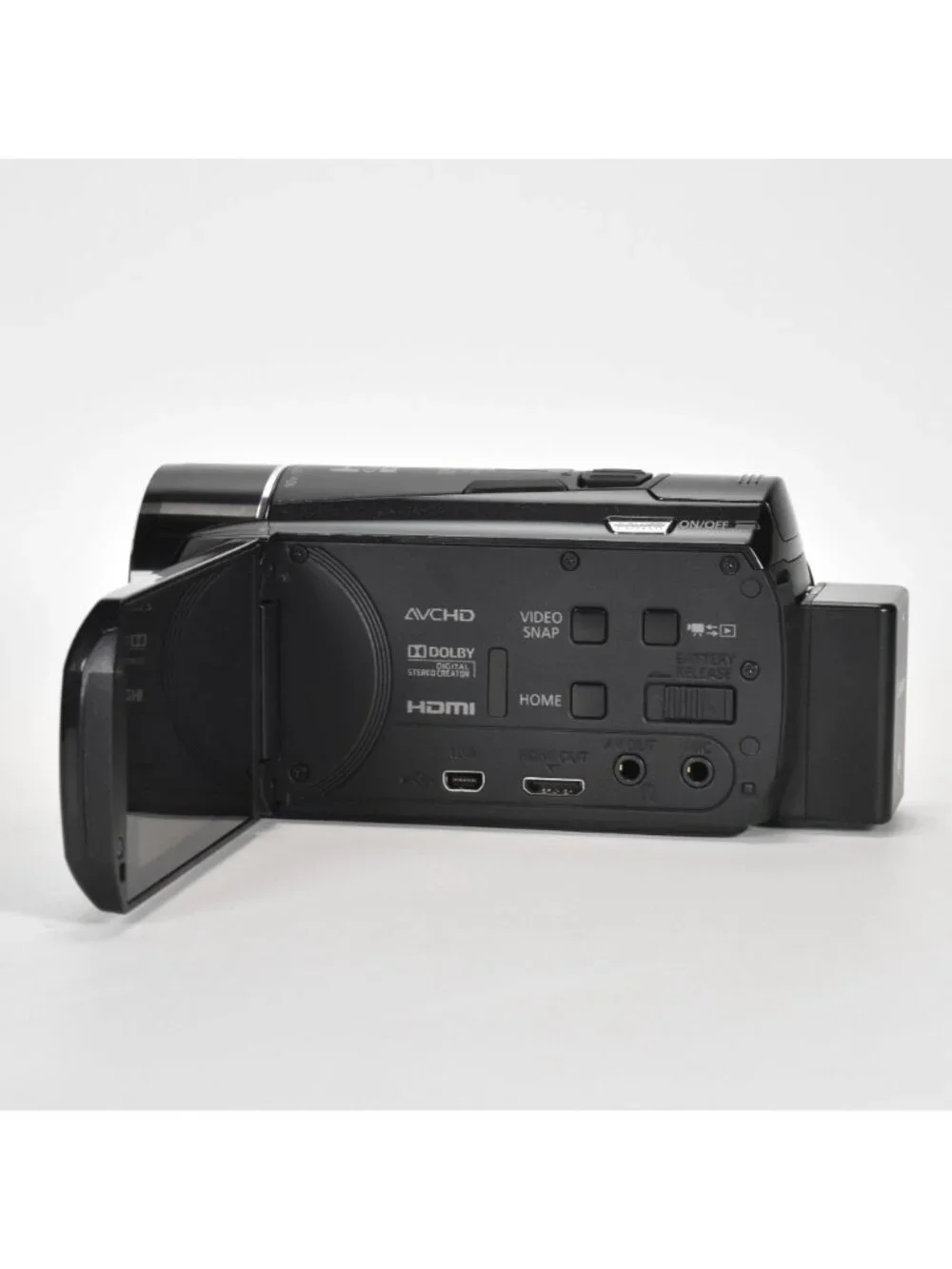 Canon VIXIA HF M50 HD Camcorder 10x Opt Zoom 8GB Internal Memory 16GB SD MINT